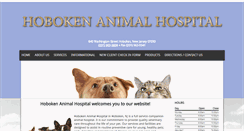 Desktop Screenshot of hobokenvet.com